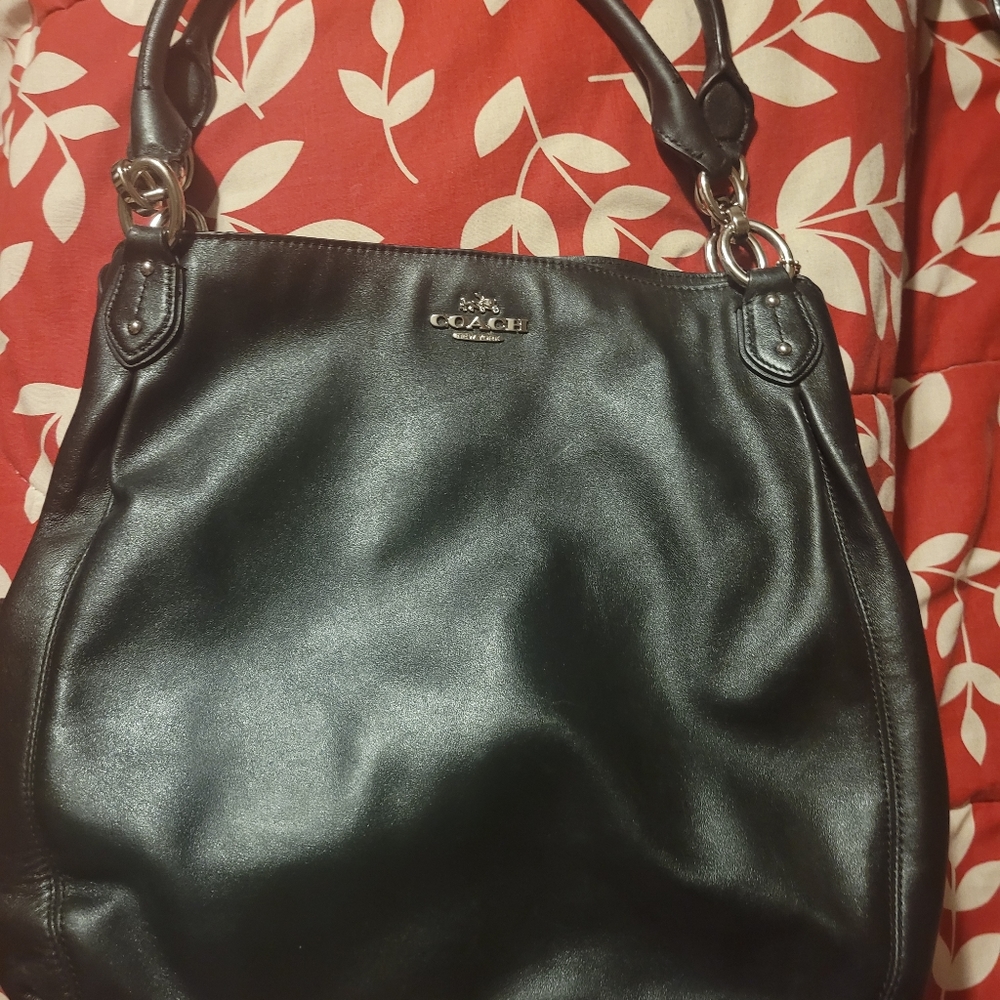 Coach black purse